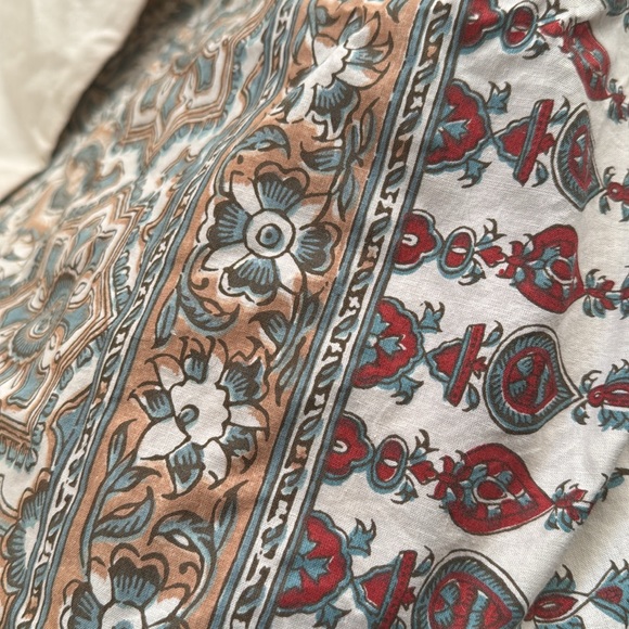 Pottery Barn Selena Kalamkari Standard pillow shams (2) - Picture 3 of 3